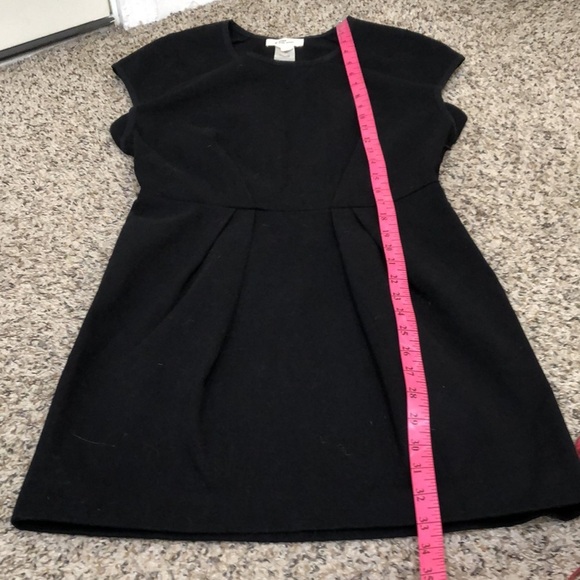 Isabel Marant Dress Size 2 Medium Black Pleated Mini - Picture 9 of 10